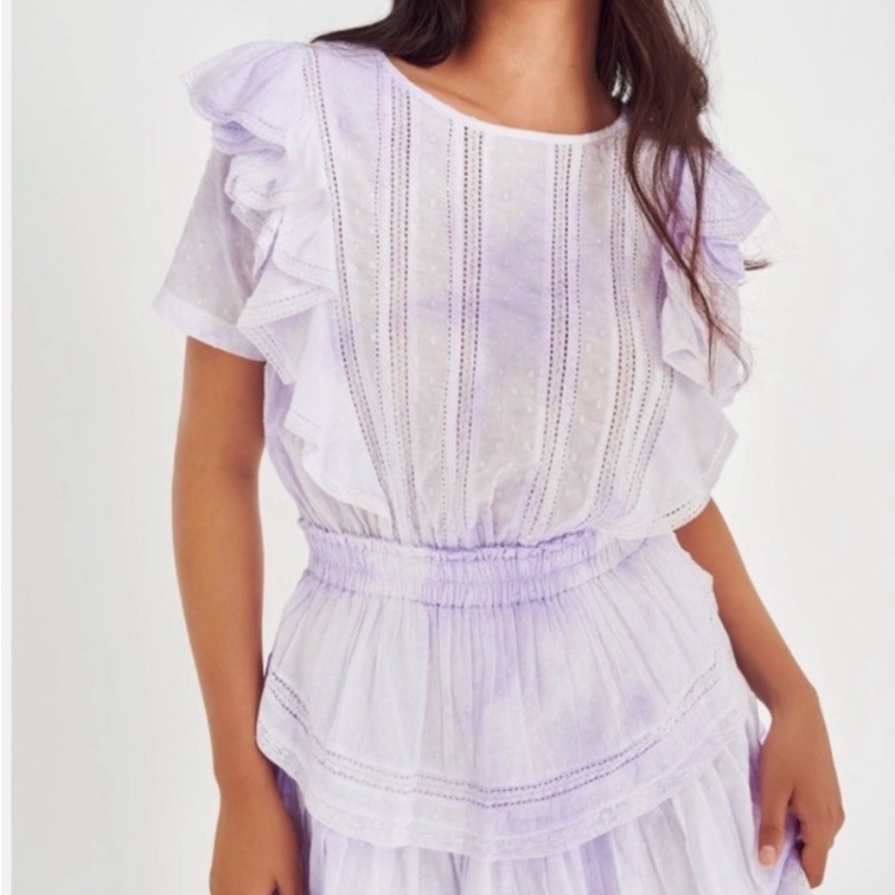 LoveShackFancy Natasha mini dress - Women size small